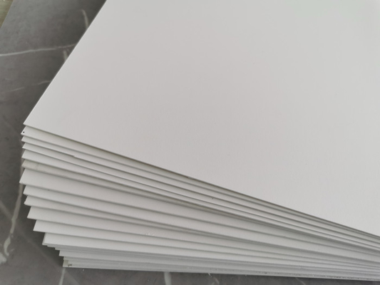 Strato rigido di superficie liscio bianco 20mm della schiuma del PVC per incisione