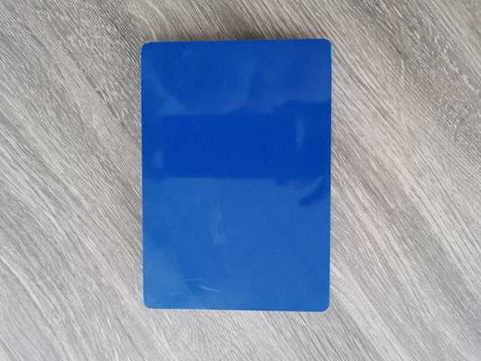 bordo della schiuma del PVC 4x8 di 15mm, bordo lucido blu della schiuma T19001