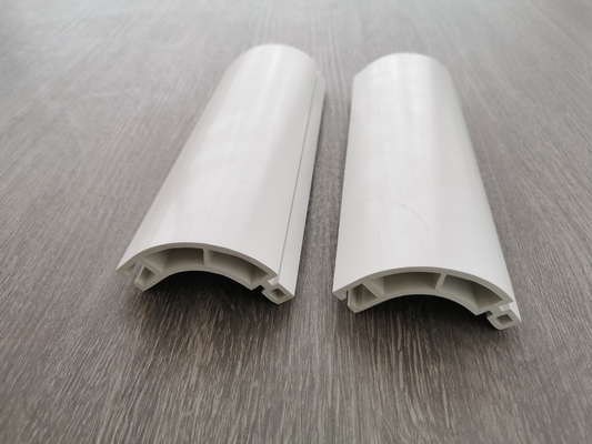 Modanature ignifugi bianchi del PVC ISO9001 per la disposizione della porta
