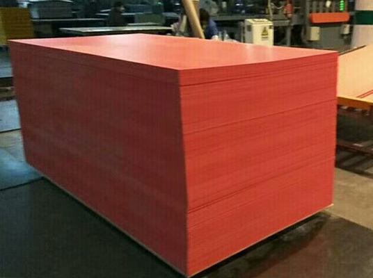 Strato rosso leggero del PVC 0.55g/Cm3, bordo decorativo della schiuma di 5mm