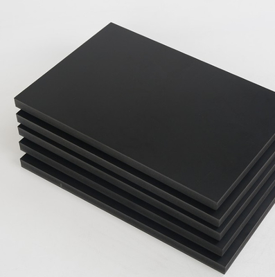 Peso leggero nero 10mm ad alta densità del foglio della schiuma del PVC